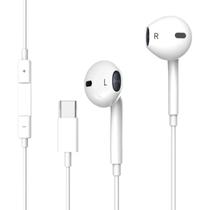 Fone De Ouvido In-Ear Tipo C Conexão Digital Áudio Potente Fone De Ouvido In-Ear Tipo C Conexão Digital Áudio Potente