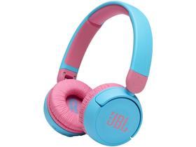 Fone de Ouvido Infantil Bluetooth Wireless JBL JR310 - com Microfone Azul