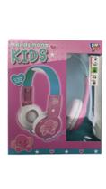 Fone de ouvido infantil headphone kids colorido