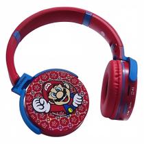Fone De Ouvido Infantil Super Mario Bluetooth 5.0