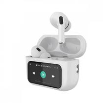 Fone de Ouvido Intra Auricular Bluetooth com Case de Carregamento com Tela LCD Digital