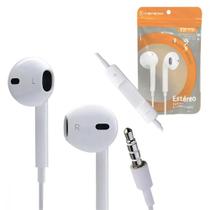 Fone de Ouvido Intra Auricular Com Fio e Microfone Estéreo Kapbom KA-716