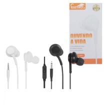 Fone de Ouvido Intra Auricular Com Fio e Microfone Extra Bass P2 Eletromex EL-1405 Fone de Ouvido Intra Auricular Com Fio e Microfone Extra Bass P2 Eletromex EL-1405