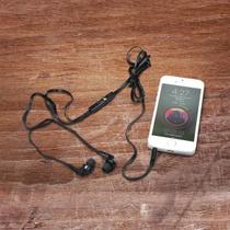 Fone de Ouvido Intra-Auricular Com Microfone - 1.2 Metro - Preto - ELG - EP01