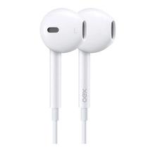 Fone de Ouvido INTRA Auricular com Microfone OEX Colormood FN204 Branco Fone de Ouvido INTRA Auricular com Microfone OEX Colormood FN204 Branco