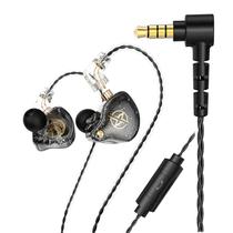 Fone de ouvido intra-auricular Generic DX2 HiFi com driver dinâmico de 10 mm com microfone Fone de ouvido intra-auricular Generic DX2 HiFi com driver dinâmico de 10 mm com microfone
