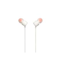 Fone de Ouvido Intra-auricular JBL Tune 110, com Fio, com Microfone, Branco - JBLT110WHTE