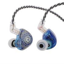 Fone de ouvido intra-auricular Linsoul TANGZU Wan'er S.G HiFi com microfone (azul)