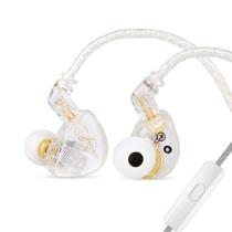 Fone de ouvido intra-auricular Linsoul TANGZU Wan'er S.G HiFi com microfone branco