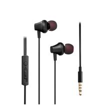 Fone de Ouvido Intra-Auricular Multilaser Pulse Powerbass - Microfone - Conector P2 - Preto - PH330 Fone de Ouvido Intra-Auricular Multilaser Pulse Powerbass - Microfone - Conector P2 - Preto - PH330