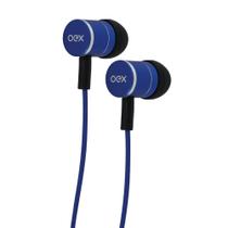 Fone De Ouvido Intra Auricular Oex Fn404 Fleet Azul