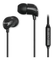 Fone de Ouvido Intra Auricular Philips c/Microfone Preto - TAE1126BK