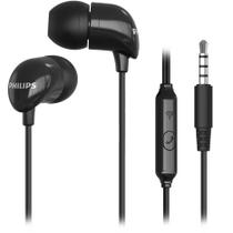 Fone de Ouvido Intra Auricular Philips Com Microfone - Preto