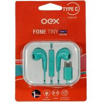 Fone de Ouvido INTRA Auricular USB-C e Microfone TINY Verde FN209