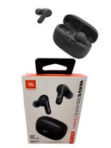 Fone De Ouvido Jbl Bluetooth Sem Fio Wave Beam 2 Jbl Preto