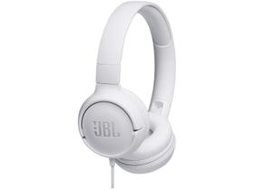 Fone de Ouvido JBL com Microfone Branco - T500WHT
