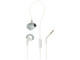 Fone de Ouvido JBL Endurance Run 2 Branco Esportivo para Corrida À Prova Suor Chuva JBLENDURRUN2WHT