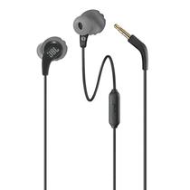 Fone de Ouvido JBL Endurance Run Preto Esportivo À Prova de Suor Chuva para Corrida JBLENDURRUNBLK