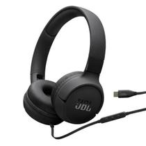 Fone de Ouvido JBL, Headphone Bluetooth, Tune 520C USB-C (Preto)