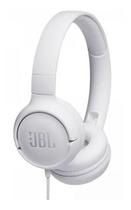 Fone De Ouvido Jbl On-ear Tune 500 C/ Fio Branco T500 White