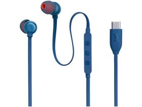 Fone de Ouvido JBL Tune 310C Intra-auricular - Azul