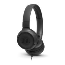 Fone De Ouvido JBL Tune 500 On-Ear Pure Bass Com Microfone Preto