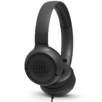 Fone de Ouvido JBL Tune 500 Preto Pure Bass Com Microfone Controle p/ Músicas e Ligações Android iOS Fone de Ouvido JBL Tune 500 Preto Pure Bass Com Microfone Controle p/ Músicas e Ligações Android iOS