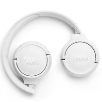 Fone De Ouvido JBL Tune 520 Bluetooth 5.3 Conexões Multipontos Até 57 Horas De Bateria - Branco