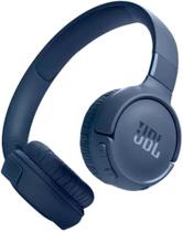 Fone de Ouvido JBL Tune 520BT Azul Bluetooth Pure Bass Wireless Sem Fio Com Microfone JBLT520BTBLU