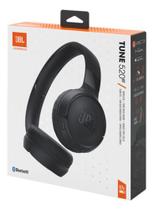 Fone De Ouvido Jbl Tune 520bt Bluetooth 5.3 Bateria 57horas Cor Preto