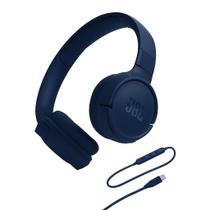 Fone de Ouvido JBL Tune 520C Com Fio Usb C Azul