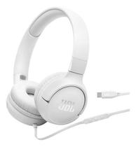 Fone de Ouvido JBL Tune 520C Com Fio Usb C Branco