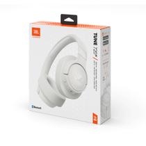 Fone de Ouvido jbl Tune 720BT Bluetooth 5.3, 40 MM, Multipontos Até 76 Horas de Bateria - Branco