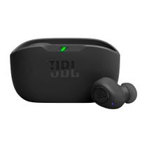Fone de Ouvido JBL Wave Buds, Bluetooth, Resistente á Água e Poeira, Preto - JBLWBUDSBLK