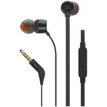 Fone de Ouvido JBLL Tune T110 Jack 3.5mm Preto Fone de Ouvido JBLL Tune T110 Jack 3.5mm Preto