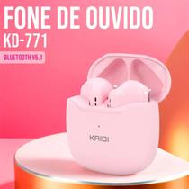 Fone de Ouvido Kaidi 771 Bluetooth 5.1 KD-771 TWS Touch 775 5603 5602