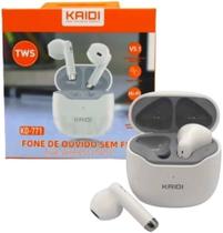 Fone de Ouvido Kaidi Bluetooth 5.1 Sem Fio KD771 - KAIDI KD-771 - Branco