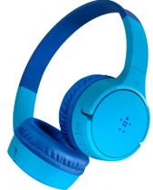 Fone de Ouvido Kids sem Fio Belk 85 db com Microfone Azul