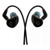 Fone de Ouvido Kolt iK215 In-Ear para Retorno Preto com Estojo