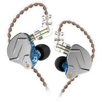 Fone de Ouvido KZ In Ear Retorno Monitor Palco ZSN PRO Azul