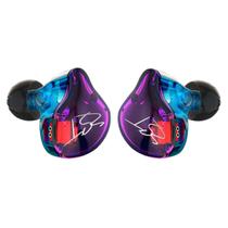Fone de ouvido KZ ZST de tamanho único Balanced Armature HiFi Dynamic