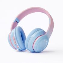 Fone De Ouvido Led Colorido Bluetooth Sem Fio Grande Bass RGB academia som qualidade Fone De Ouvido Led Colorido Bluetooth Sem Fio Grande Bass RGB academia som qualidade