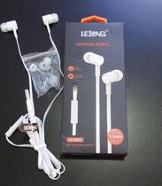 Fone de Ouvido Lelon Branco Le-0201