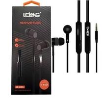 Fone de ouvido lelong com microfone bass le-0201