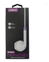 Fone De Ouvido Lelong Original Le-0218 Com Microfone - Sem Ruído - Xie xie Fone De Ouvido Lelong Original Le-0218 Com Microfone - Sem Ruído - Xie xie