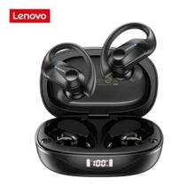 Fone De Ouvido Lenovo Sem Fio LP75 Preto