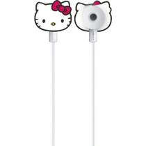 Fone De Ouvido Letron Hello Kitty Branco
