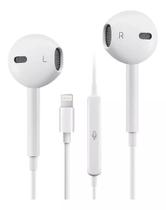 Fone de ouvido Lightning Compátivel iPhone 7 8 Plus X 11 12 13 Com Fio