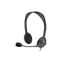 Fone de Ouvido Logitech H111 Com Microfone Stereo Preto Fone de Ouvido Logitech H111 Com Microfone Stereo Preto