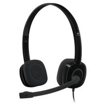 Fone de Ouvido Logitech H151 Estereo Headset Wind/Ios/Andr Preto
